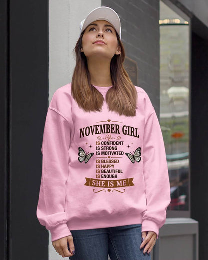NOVEMBER GIRL – FAITH, STRENGTH & BEAUTY - FOR WOMEN - TLEE11 (SKU2605-378-11)