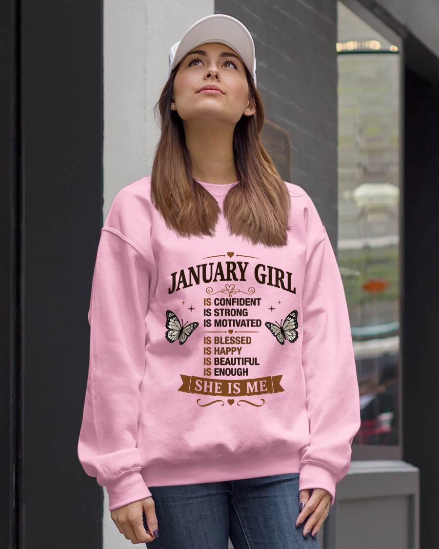JANUARY GIRL – FAITH, STRENGTH & BEAUTY - FOR WOMEN - TLEE01 (SKU2605-378-01)