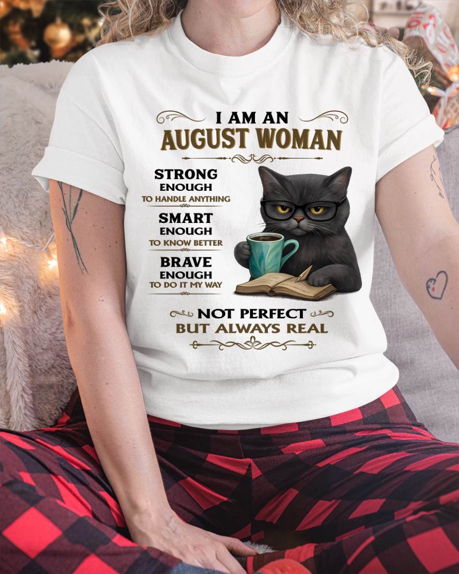 AUGUST - STRONG, SMART & BRAVE – CONFIDENT IN MY OWN WAY - FOR WOMEN - TLEE08 (SKU2603-14-08)