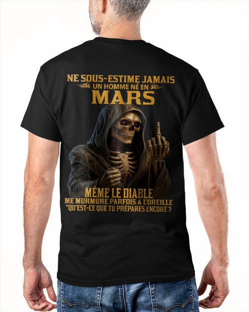 NE SOUS-ESTIME JAMAIS UN HOMME NÉ EN MARS Fr03 TLEE03 male (SKU12-305-03)