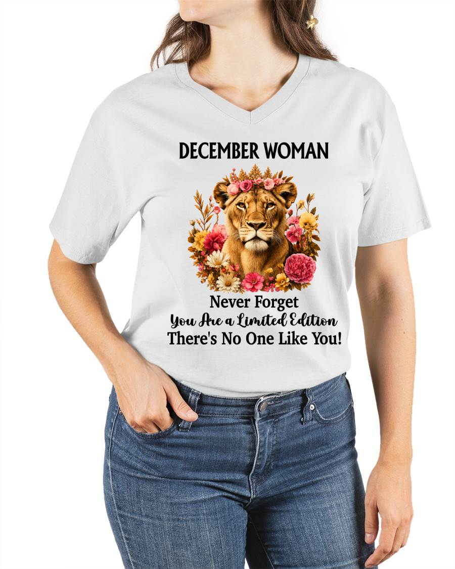 DECEMBER WOMAN – PROUD TO BE DIFFERENT - FOR WOMEN - TLEE12 (SKU2607-74-12)