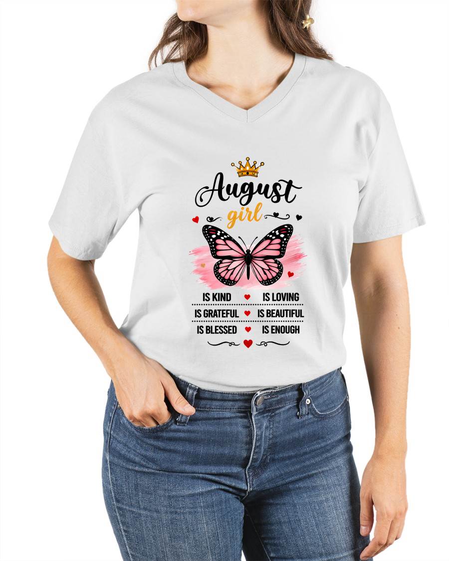 AGUST GIRL BUTTERFLY SHIRT - FOR WOMEN - TLEE08 (SKU2608-593-08)