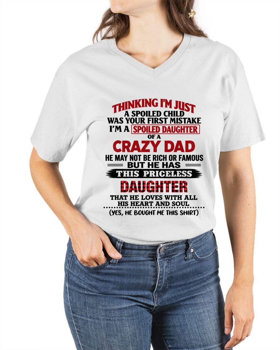 SPOILED DAUGHTER OF A CRAZY DAD - FROM DAD - TLEE00 (SKU2610-884-00)