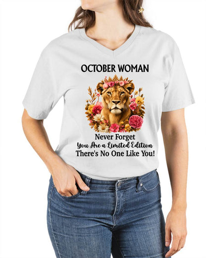 OCTOBER WOMAN – PROUD TO BE DIFFERENT - FOR WOMEN - TLEE10 (SKU2607-74-10)