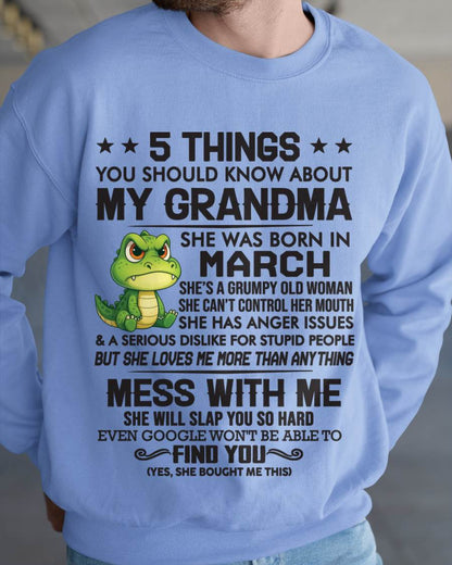 MARCH GRANDMAS ARE DIFFERENT - FROM GRANDMA - TLEE03 (SKU10-06-03)