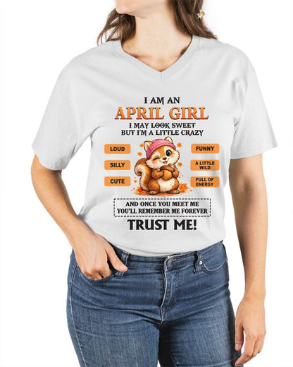 APRIL GIRL - SWEET BUT A LITTLE CRAZY AND FULL OF ENERGY - FOR WOMEN - TLEE04 (SKU2603-126-04)