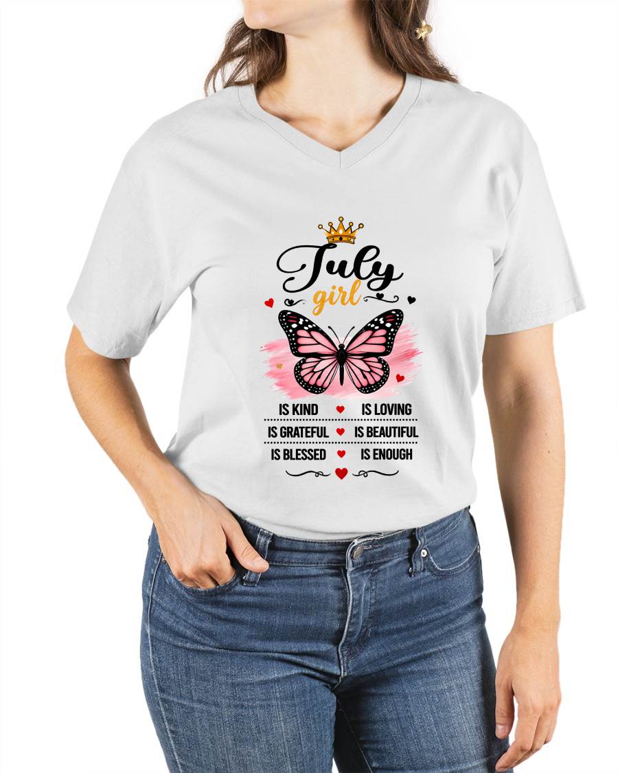 JULY GIRL BUTTERFLY SHIRT - FOR WOMEN - TLEE07 (SKU2608-593-07)