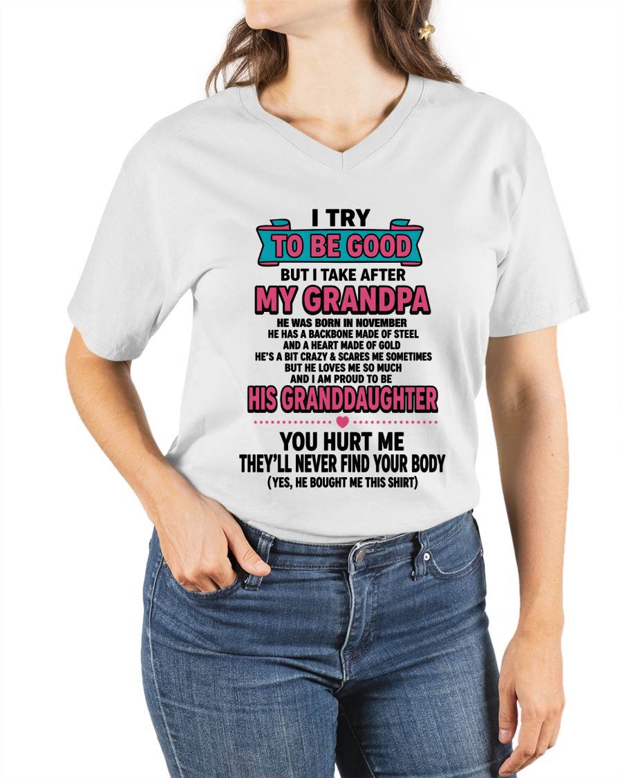 NOVEMBER - I TRY TO BE GOOD BUT I TAKE AFTER MY GRANDPA - FROM GRANDPA - TLEE11 (SKU2606-212-11)
