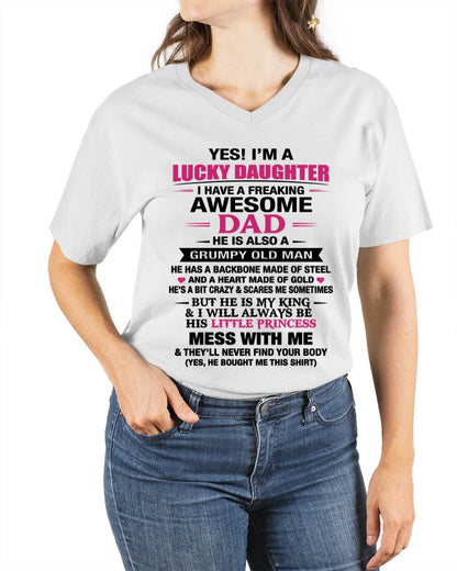 A LUCKY DAUGHTER – DADDY’S LITTLE PRINCESS - FROM DAD - TLEE00 (SKU2604-16-00)