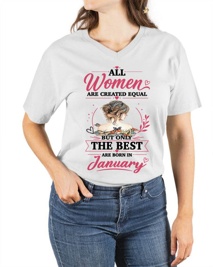 JANUARY GIRLS ARE SIMPLY THE BEST - FOR WOMEN - TLEE01 (SKU2604-316-01)