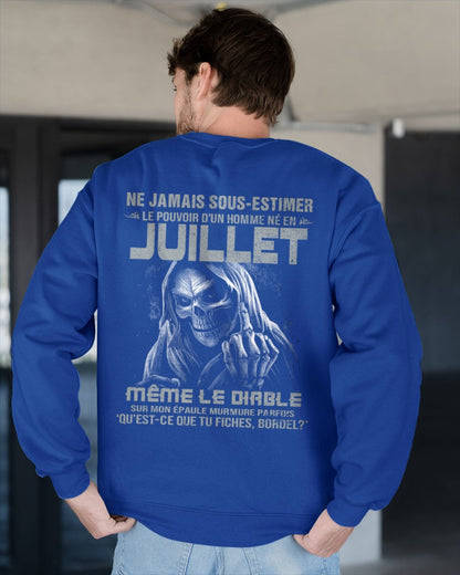 NE JAMAIS SOUS-ESTIMER LE POUVOIR D'UN HOMME NÉ EN JUIN Fr07 male (SKU08-61-07)