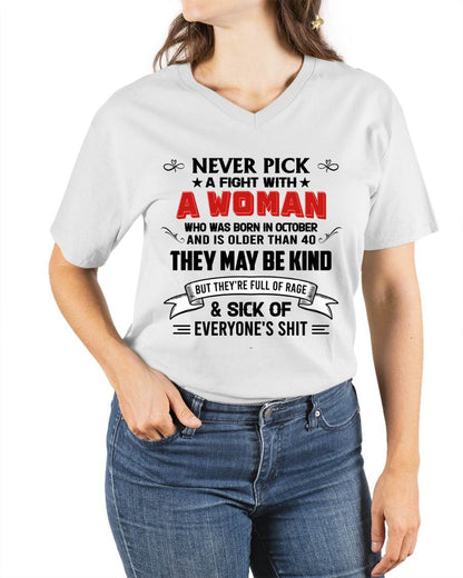 OCTOBER - I LOOK CALM, BUT I’M DONE EXPLAINING MYSELF - FOR WOMEN - TLEE10 (SKU26T-01304-10)