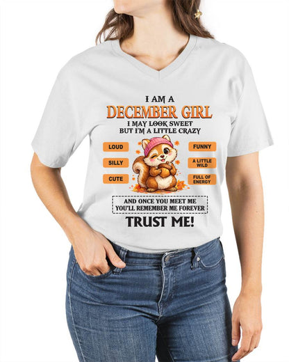 DECEMBER GIRL - SWEET BUT A LITTLE CRAZY AND FULL OF ENERGY - FOR WOMEN - TLEE12 (SKU2603-126-12)