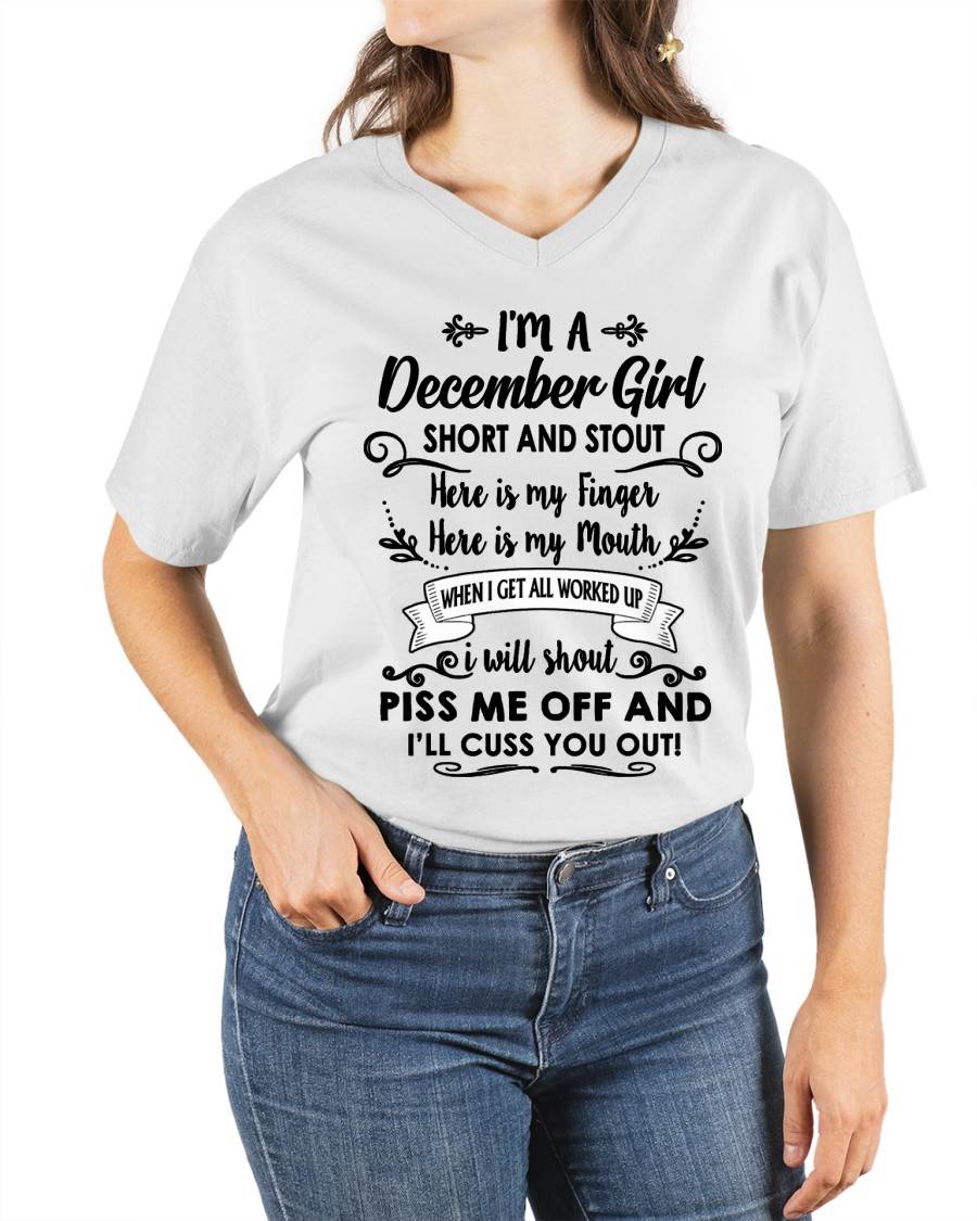 DECEMBER GIRL - WITH AN ATTITUDE YOU SHOULDN’T TEST - FOR WOMEN - TLEE12 (SKU2602-61-12)