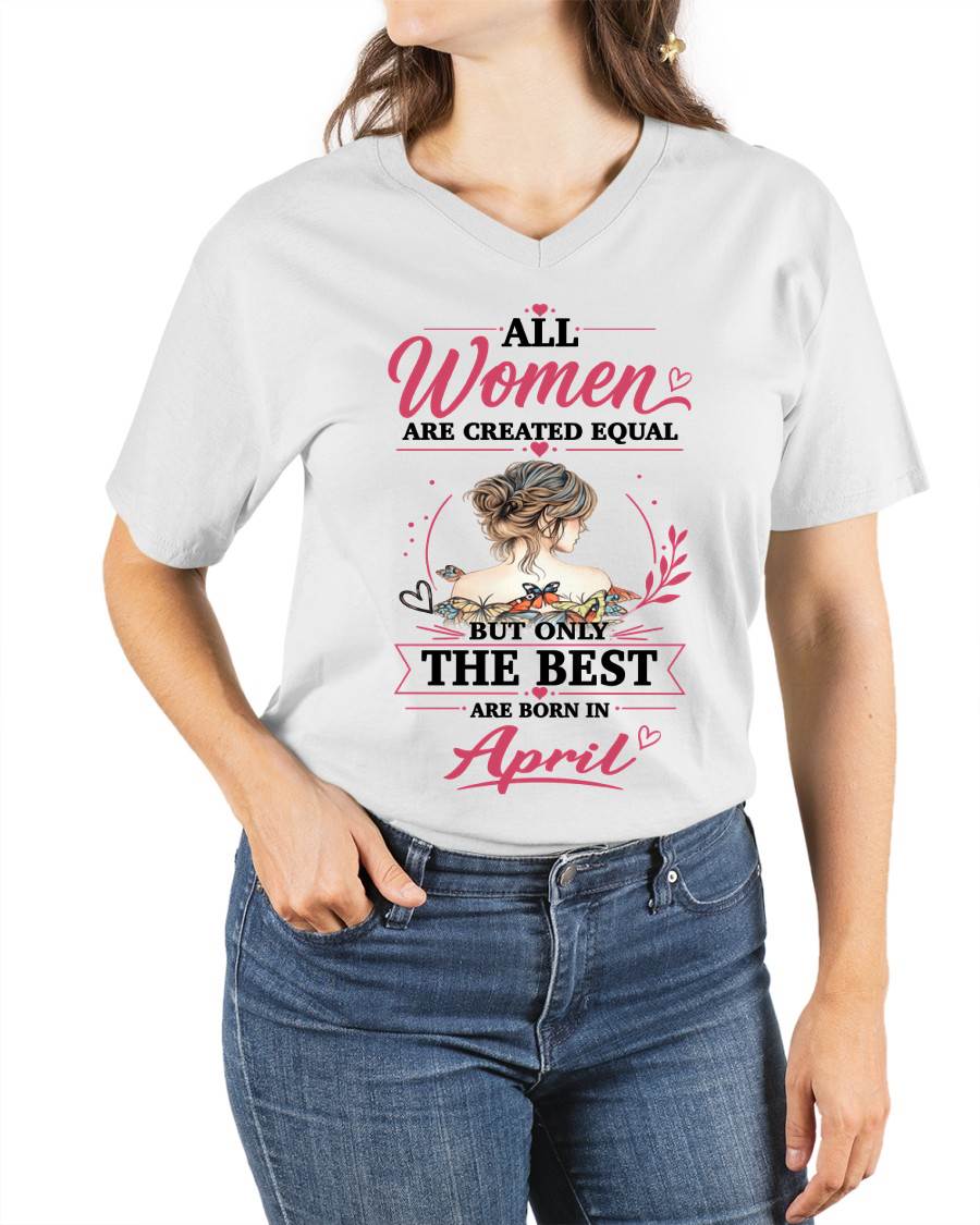 APRIL GIRLS ARE SIMPLY THE BEST - FOR WOMEN - TLEE04 (SKU2604-316-04)