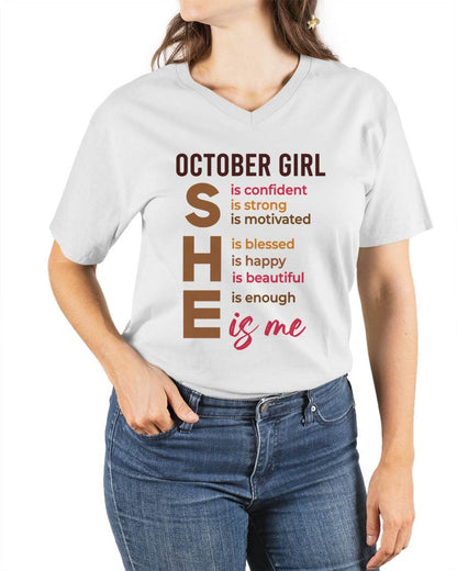 OCTOBER GIRL - SHE IS ME - FOR WOMEN - TLEE10 (SKU2607-164-10)