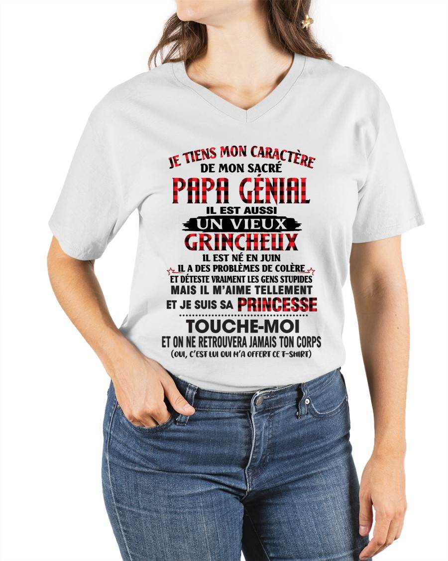JUIN / FILLE À PAPA GÂTÉE ET FIÈRE - CADEAU DE PAPA - TLEE06 (SKU2605-355-06)
