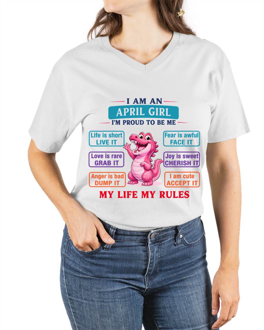 APRIL GIRL – MY LIFE MY RULES - FOR WOMEN - TLEE04 (SKU2604-245-04)