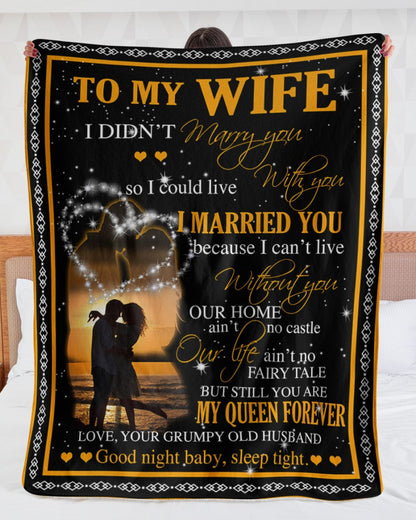 Special Gift For Your Wife Blanket - From Husband