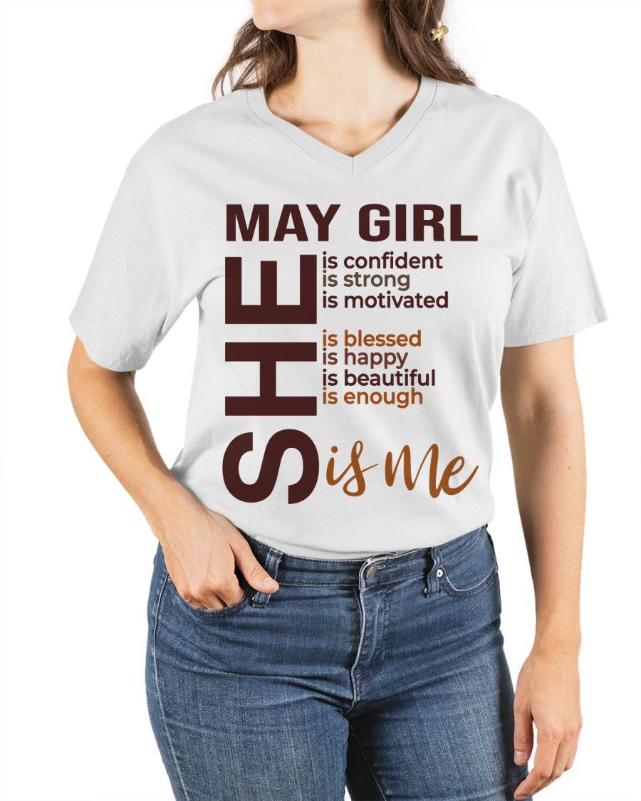 MAY BORN GIRL – CONFIDENT & STRONG - FOR WOMEN - TLEE05 (SKU2605-04-05)