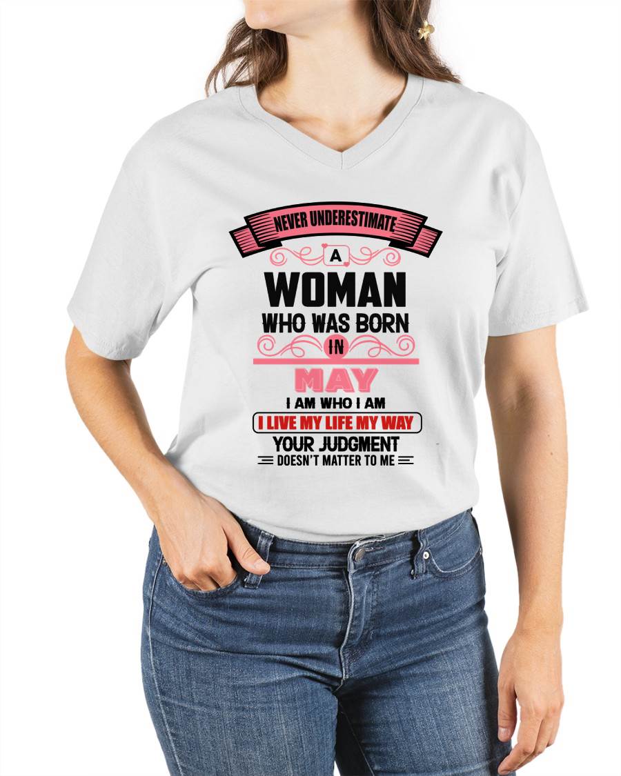 MAY - I AM WHO I AM — CONFIDENT, INDEPENDENT, AND UNAPOLOGETIC - FOR WOMEN - TLEE05 (SKU2602-91-05)
