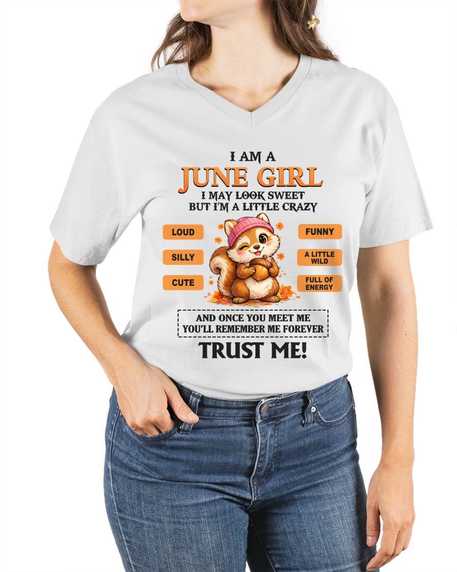 JUNE GIRL - SWEET BUT A LITTLE CRAZY AND FULL OF ENERGY - FOR WOMEN - TLEE06 (SKU2603-126-06)