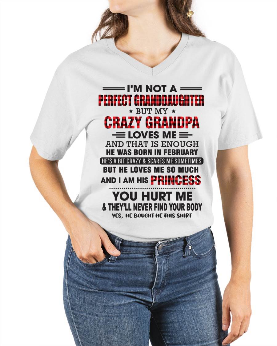 FEBRUARY - I MAY NOT BE PERFECT, BUT I’M ALWAYS LOVED BY MY GRANDPA - FROM GRANDPA - TLEE02 (SKU26T-01285-02)
