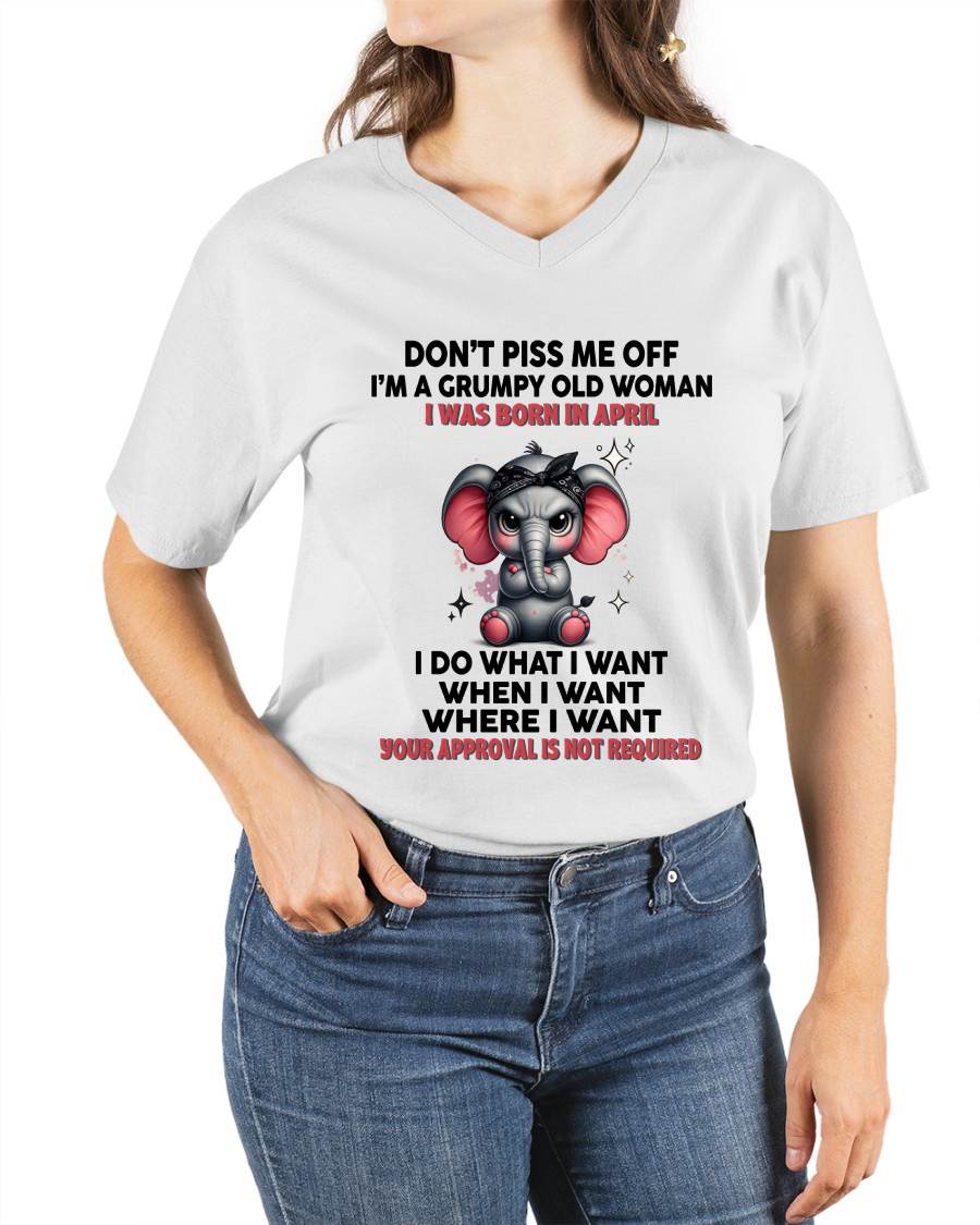 APRIL - I DO WHAT I WANT, WHEN I WANT, AND I DON’T NEED YOUR PERMISSION - FOR WOMEN - TLEE04 (SKU2602-185-04)