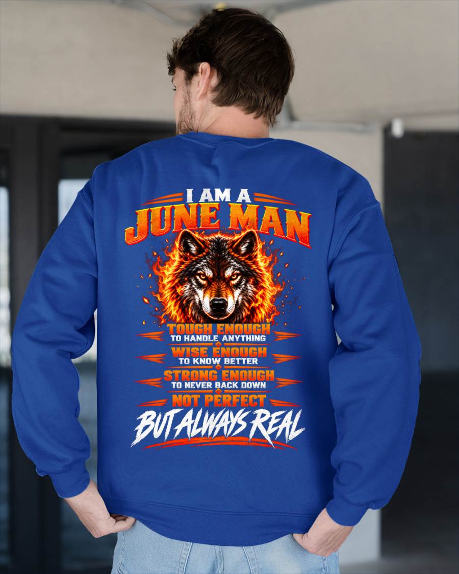 JUNE – NOT PERFECT BUT ALWAYS REAL , WOLF SHIRT - FOR MAN - TLEE06 (SKU2610-56-06)