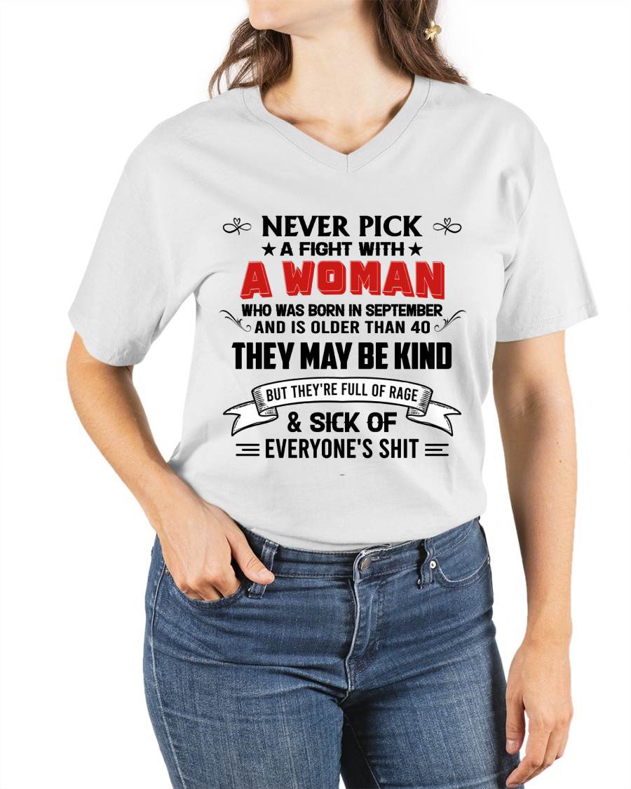 SEPTEMBER - I LOOK CALM, BUT I’M DONE EXPLAINING MYSELF - FOR WOMEN - TLEE09 (SKU26T-01304-09)
