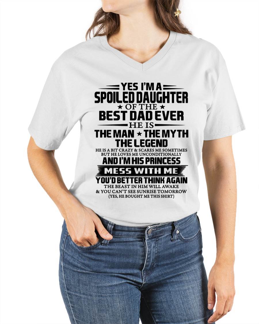 SPOILED DAUGHTER OF THE BEST DAD EVER - FROM DAD - TLEE00 (SKU2604-197-00)