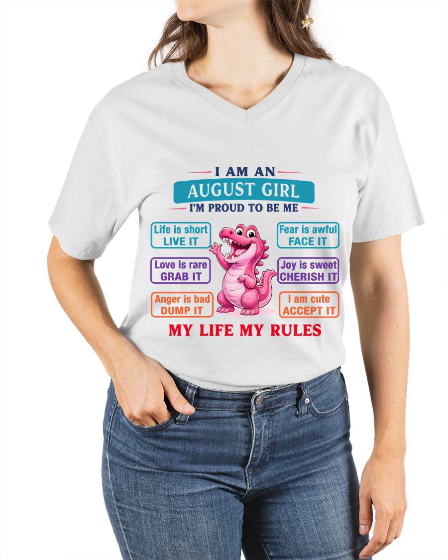 AUGUST GIRL – MY LIFE MY RULES - FOR WOMEN - TLEE08 (SKU2604-245-08)