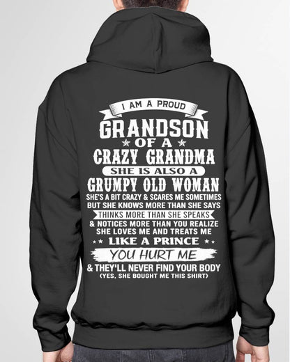 GRANDSON OF A CRAZY GRANDMA - FROM GRANDMA - TLEE00 (SKU2606-274-00)