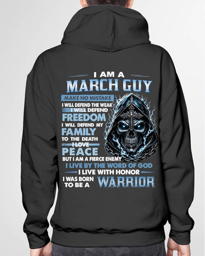 MARCH GUY – NEVER BACK DOWN - FOR MAN - TLEE03 (SKU2607-271-03)