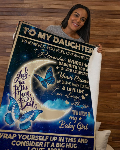Special gift for Daughter - from Mom Blanket