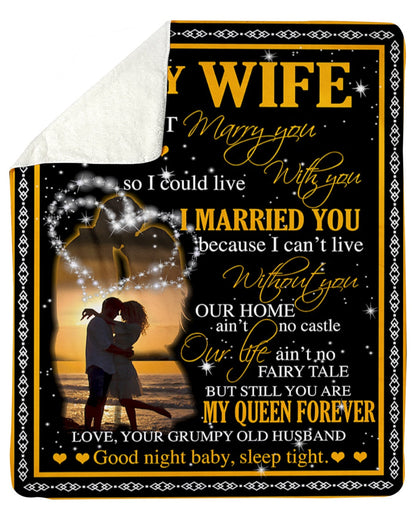 Special Gift For Your Wife Blanket - From Husband