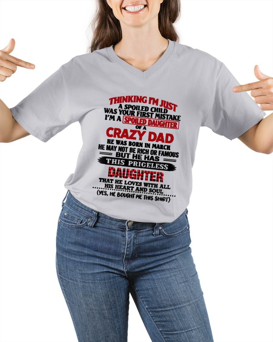 MARCH - SPOILED DAUGHTER OF A CRAZY DAD - FROM DAD - TLEE03 (SKU2610-884-03)