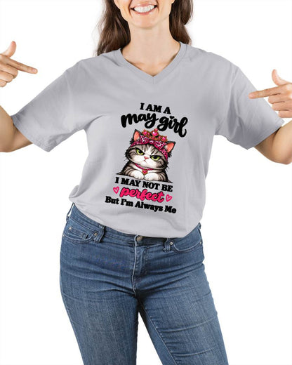MAY GIRL CAT SHIRT – ALWAYS ME - FOR WOMEN - TLEE05 (SKU2610-100-05)