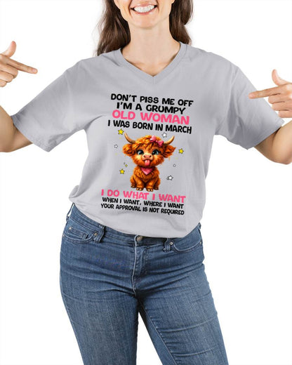 MARCH GRUMPY LADY SHIRT - FOR WOMEN - TLEE03 (SKU2607-215-03)