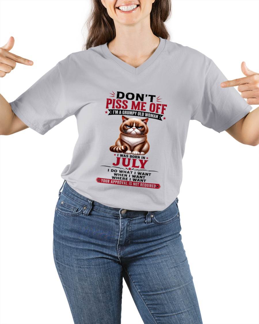 JULY – ZERO PATIENCE FUNNY CAT - FOR WOMEN - TLEE07 (SKU2608-291-07)