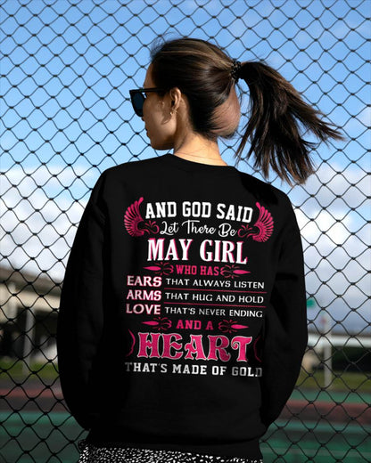 MAY GIRL – EARS THAT LISTEN ARMS THAT HUG LOVE NEVER ENDING HEART OF GOLD - FOR WOMEN - TLEE05 (SKU09-75-05)