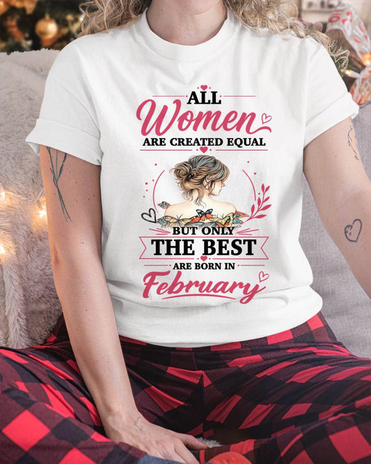 FEBRUARY GIRLS ARE SIMPLY THE BEST - FOR WOMEN - TLEE02 (SKU2604-316-02)