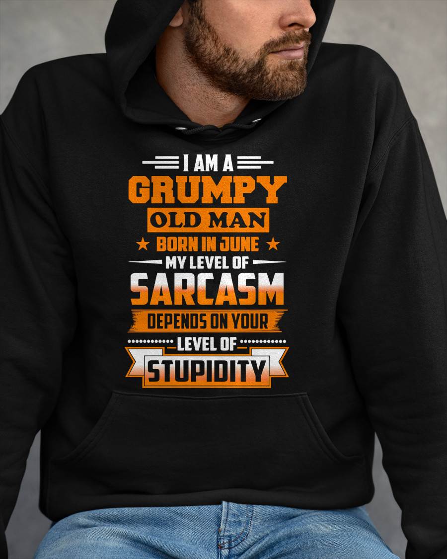JUNE GRUMPY OLD MAN SHIRT - FOR MAN - TLEE06 (SKU2605-128-06)