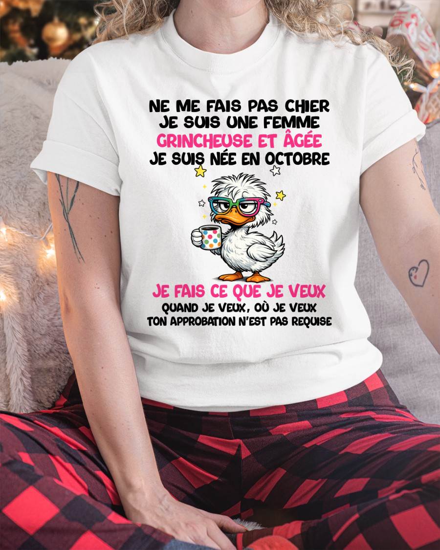 JE SUIS UNE FILLE D’OCTOBRE - POUR FEMME - TLEE10 (SKU2604-117-10)