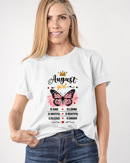 AGUST GIRL BUTTERFLY SHIRT - FOR WOMEN - TLEE08 (SKU2608-593-08)