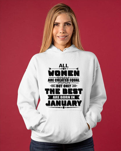 JANUARY GIRL – ALL WOMEN ARE CREATED EQUAL - FOR WOMEN - TLEE01 (SKU2604-50-01)