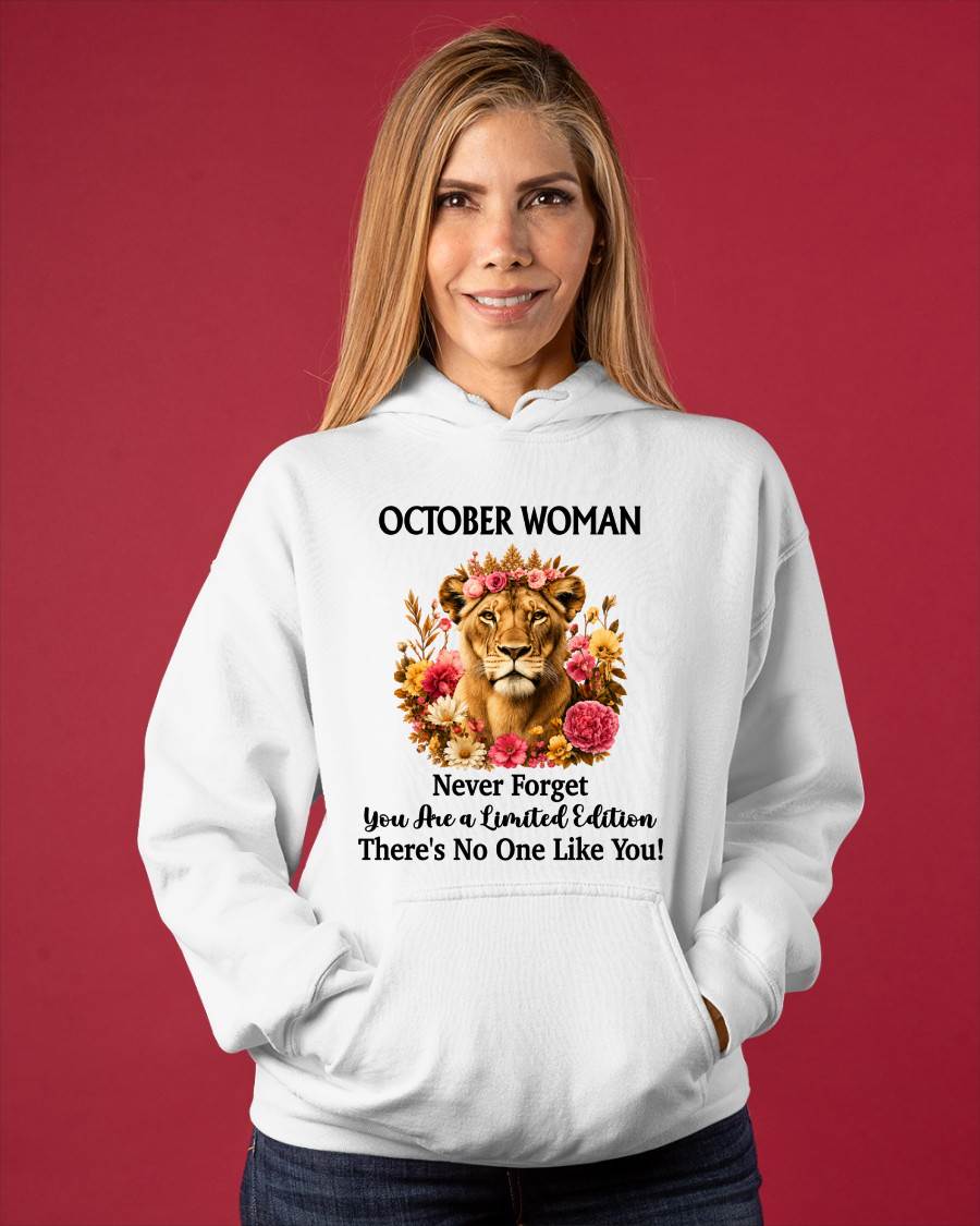 OCTOBER WOMAN – PROUD TO BE DIFFERENT - FOR WOMEN - TLEE10 (SKU2607-74-10)