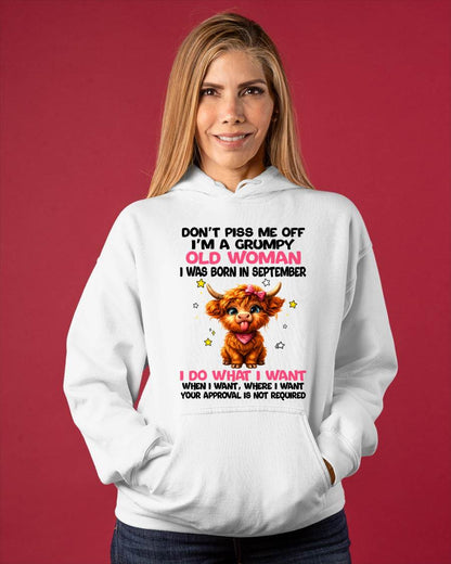 SEPTEMBER GRUMPY LADY SHIRT - FOR WOMEN - TLEE09 (SKU2607-215-09)