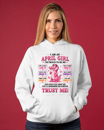 APRIL GIRL CUTE ALLIGATOR TEE - FOR WOMEN - TLEE04 (SKU2607-236-04)