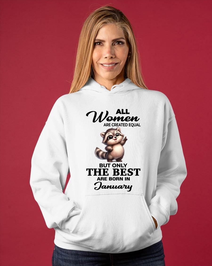 JANUARY BORN WOMEN ARE THE BEST - FOR WOMEN - TLEE01 (SKU2604-78-01)